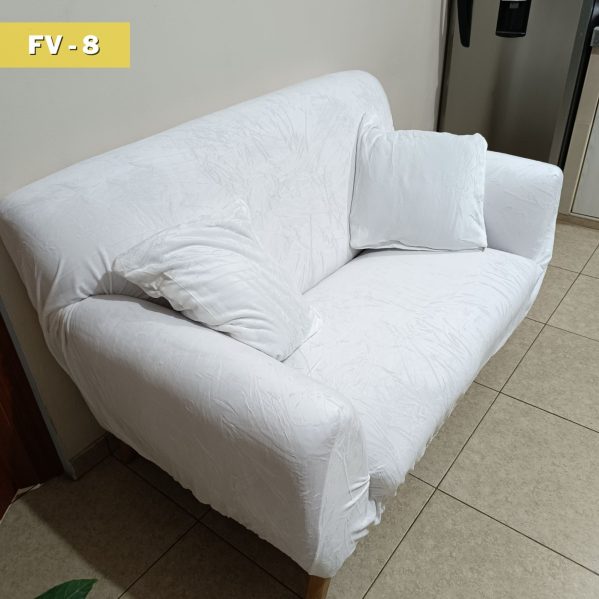 FUNDA SOFÁ TERCIOPELO FV-8 [Talla 2 asientos]