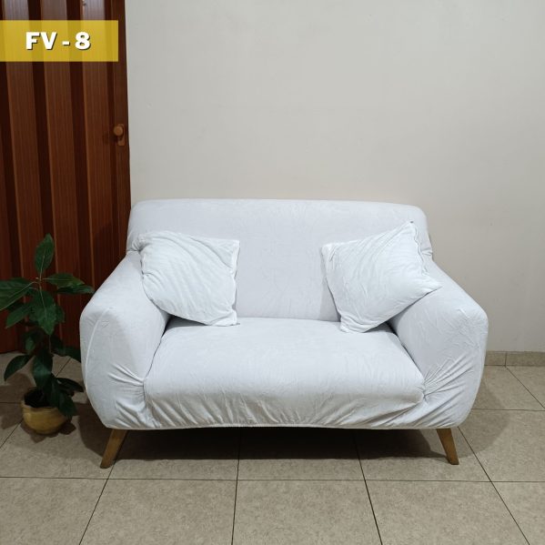 FUNDA SOFÁ TERCIOPELO FV-8 [Talla 2 asientos]